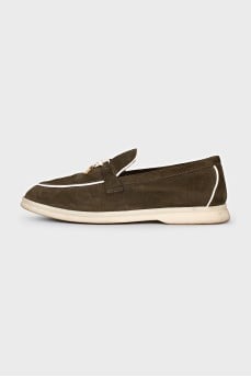 Summer Charm Walk Green Loafers