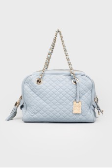 Сумка стеганая D&G Large Lily Glam Blue 