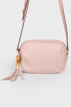 Сумочка Pink Microguccissima Leather Sunshine Disco