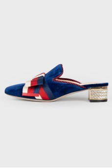 Velor mugles with heels