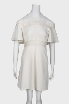 White lace dress