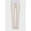 Cashmere trousers with pockets