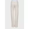 Cashmere trousers with pockets