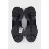 D-Connect textile and rubber sneakers