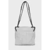 Сумка Grey Raffia Deauville Messenger
