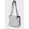 Сумка Grey Raffia Deauville Messenger