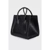 Чорна сумка Luggage medium Phantom