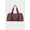 Дорожня сумка з канвою Monogram