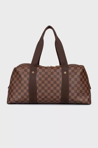 Дорожня сумка з канвою Monogram