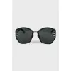 Черные солнцезащитные очки wayfarer