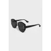 Черные солнцезащитные очки wayfarer