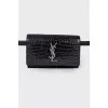 Поясная сумка Classic Monogram Clutch Crocodile Embossed Leather