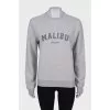 Свитшот на флисе Malibu, с биркой