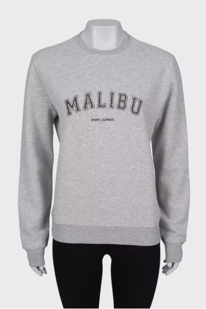 Свитшот на флисе Malibu, с биркой