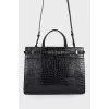 Сумка Manhattan Brillant Embossé Crocodile Leather