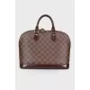 Сумка Alma Damier Ebene Canvas