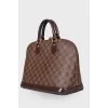 Сумка Alma Damier Ebene Canvas