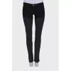 Джинси Slim зі стразами