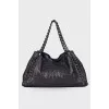 Сумка Modern Chain Tote Caviar East West
