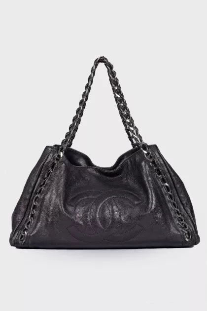 Сумка Modern Chain Tote Caviar East West