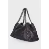 Сумка Modern Chain Tote Caviar East West