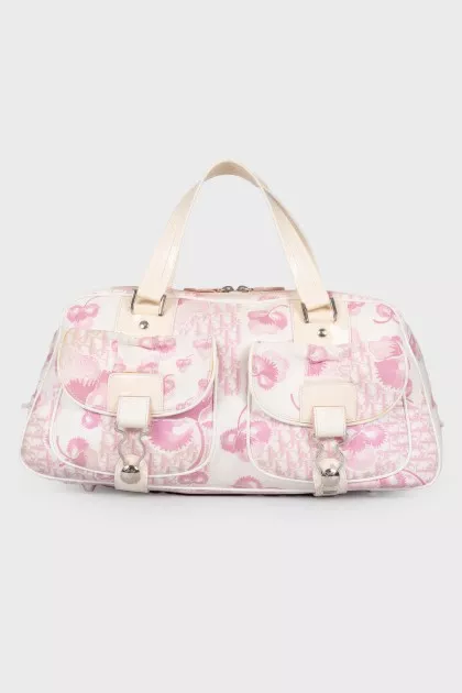 Сумка PINK CHERRY BLOSSOM DIORISSIMO BOSTON