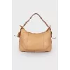 Сумка Zip Top Hobo Vitello Daino