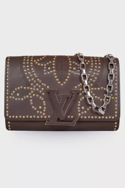 Сумка Studded Flower Motif Louise Chain Calfskin