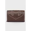 Сумка Studded Flower Motif Louise Chain Calfskin