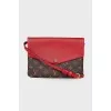Сумка Aurore Monogram Canvas and Leather Twinset