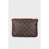 Сумка Aurore Monogram Canvas and Leather Twinset