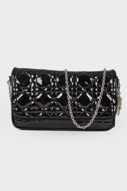 Сумка Wallet on Chain Cannage Quilt Patent