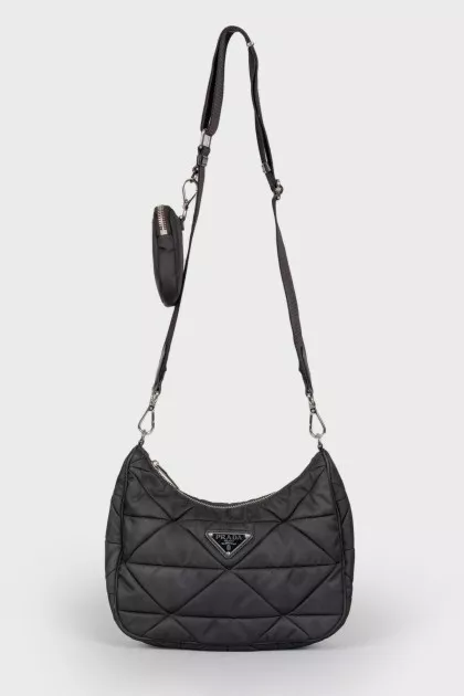 Сумка стьобана Prada Re-Nylon