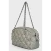 Сумка Tweed On Stitch Zip Quilted Nylon Small