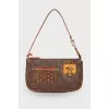Винтажная сумка Pochette Accessoires Perforated Monogram Canvas