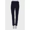 Corduroy navy pants