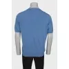 Men's blue T-shirt