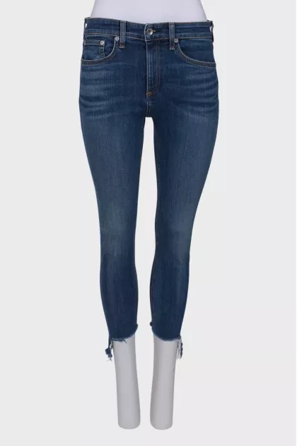 Сині джинси skinny 