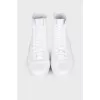 Мужские кроссовки Yuben Mid White