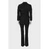 Wool suit in signature print
