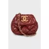 Сумка Bubble Quilted Lambskin Micro Flap Bag