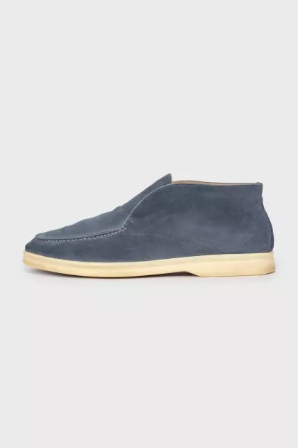 Замшевые лоферы Open Walk Chukka