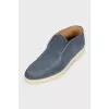 Замшевые лоферы Open Walk Chukka