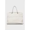 Сумка Timeless CC Quilted Caviar Leather Shopping Tote