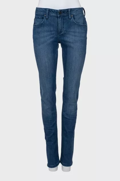 Джинси skinny fit на низькій посадці