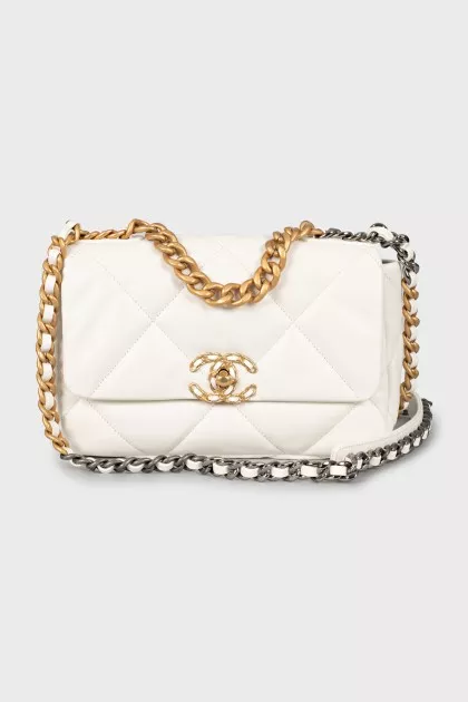 Біла сумка 19 Flap Bag