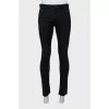 Чоловічі чорні джинси slim fit