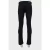 Чоловічі чорні джинси slim fit