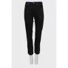 Чорні джинси slim fit