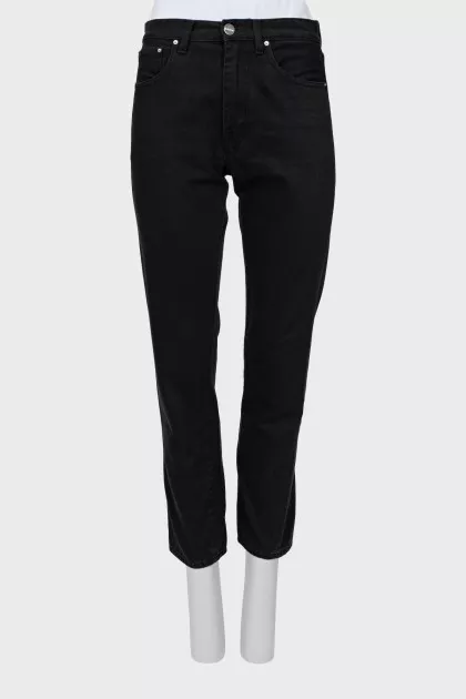 Чорні джинси slim fit